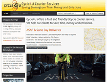 Tablet Screenshot of cycle4u.co.uk